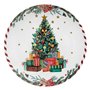 Feeric lights & christmas - Assiette de présentation "marché de noël" d33cm motif sapin de noël