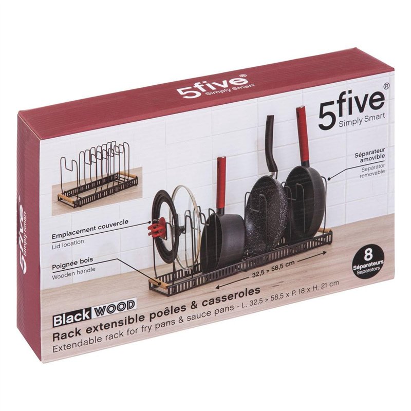 Image secondaire de 5five - rack extensible poêles casseroles