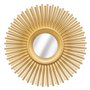 Atmosphera - Lot de 3 miroirs amed d25cm Or
