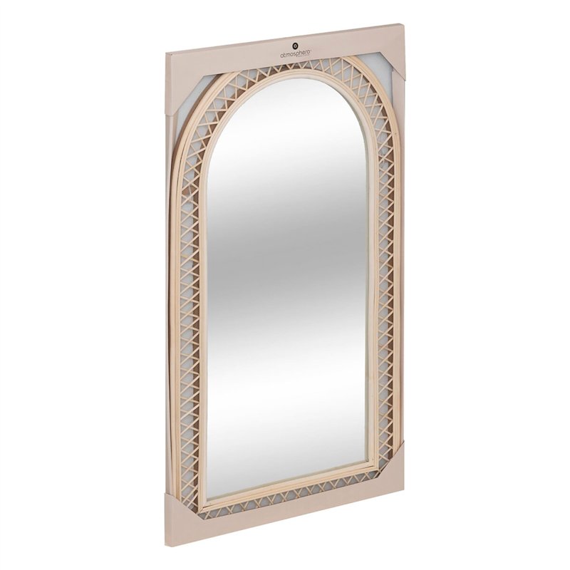 Image secondaire de Atmosphera - Miroir Arche Anahi rotin Marron 87x47cm