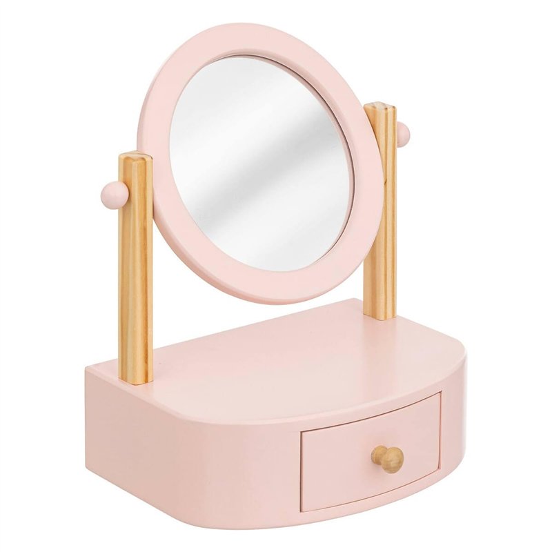 Atmosphera - Jeu Coiffeuse à Poser Enfant chary Rose 22x16cm