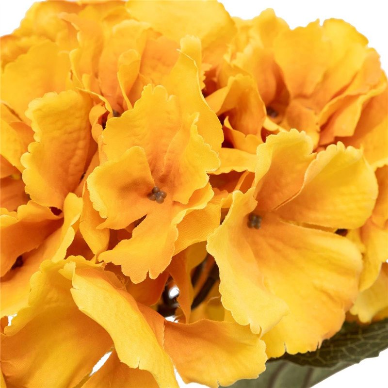 Image secondaire de Atmosphera - Tige hortensia james artificielle orange h83cm