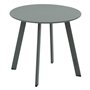 Hespéride - Table d appoint de Jardin Ronde saona Vert Laurier 50 x 45cm en Acier
