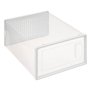5five - boîte range-chaussures stak l en plastique