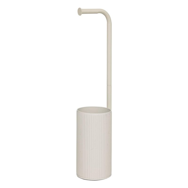 5five - dérouleur Onyx avec réserve Papier Toilette Lin
