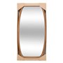 Atmosphera - Miroir Ovale jasna Bois 80x40cm