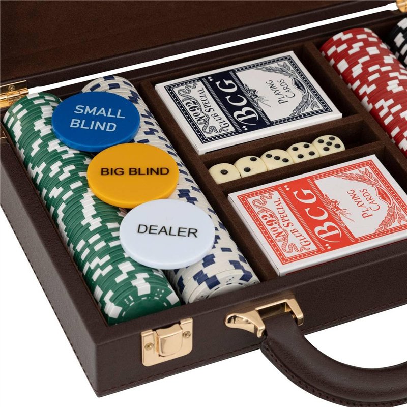 Image secondaire de Atmosphera - Jeu de Poker Jule 200 jetons 30x21cm