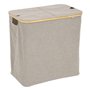 5five - Panier à Linge Tidy Box 80l Pliable Double Gris