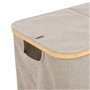 5five - Panier à Linge Tidy Box 80l Pliable Double Gris