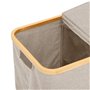 5five - Panier à Linge Tidy Box 80l Pliable Double Gris