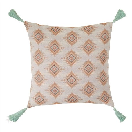Atmosphera - Coussin Ikat Jacquard 38x38cm