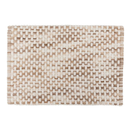 5five - Tapis de Bain tressé Taupe 50x75cm