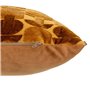 Atmosphera - Coussin Luna Jacquard Velours Ocre 30x50cm