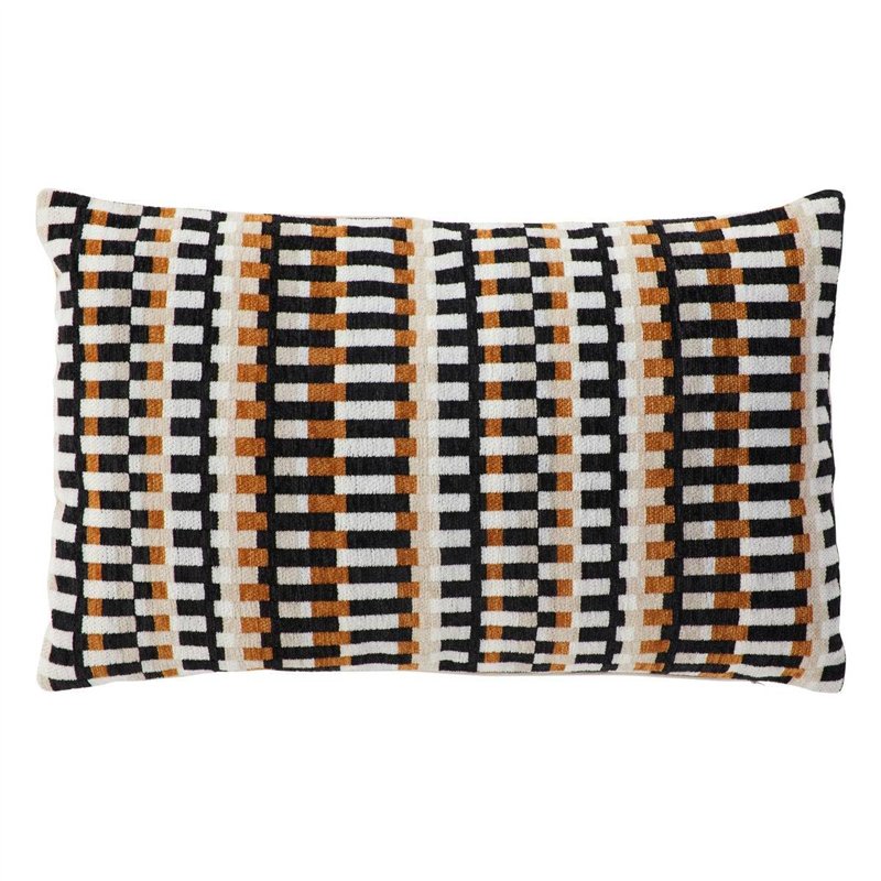 Atmosphera - Coussin jangwa Jacquard Lin 30x50cm