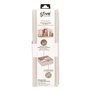 5five - rangement tiroir groomy 16 compartiments beige 31x31cm