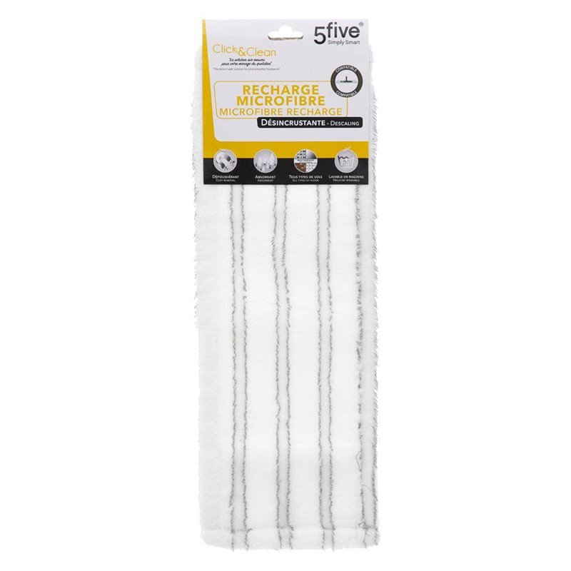 Image secondaire de 5 five simply smart Recharge Microfibre désincrustante Click & Clean