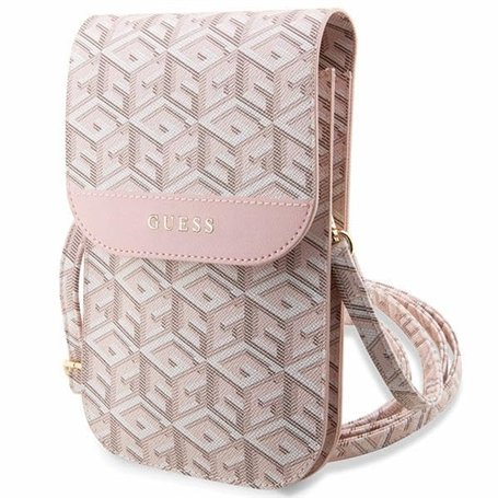 GUESS GUWBHGCFSEP GCube Sac à bandoulière Rose