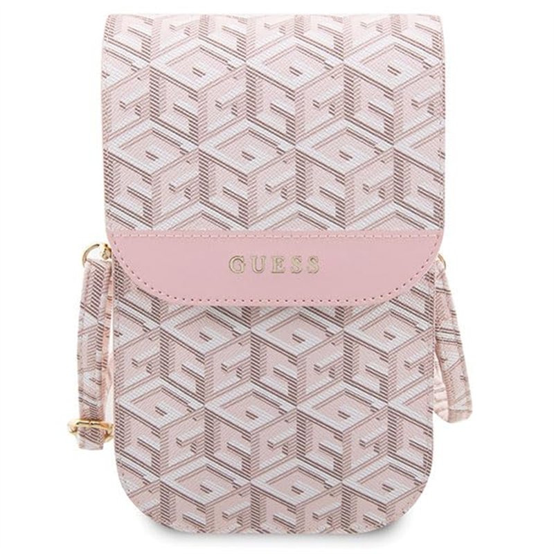 Image secondaire de GUESS GUWBHGCFSEP GCube Sac à bandoulière Rose