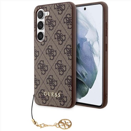GUESS GUOHCP14SGLHFLGO Coque Rigide pour iPhone 14 6,1" Doré