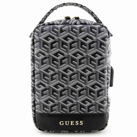 GUESS Tasche GUHBHGCFSEK Organiseur Noir GCube Stripe, Noir, Support pour sac à main