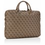 Guess 4G Uptown Computer Bag Sacoche pour Ordinateur Portable 15" Marron