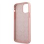 Guess Hardcase Coque de Protection Vintage en Silicone pour iPhone 12 Pro Max 6,7" Vert rosé