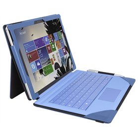 Urban Factory Elegant Folio 12.3" Dossier Bleu - Étuis pour Tablette (Dossier, Microsoft, Surface Pro 4, 31,2 cm (12.3"), 360 g,