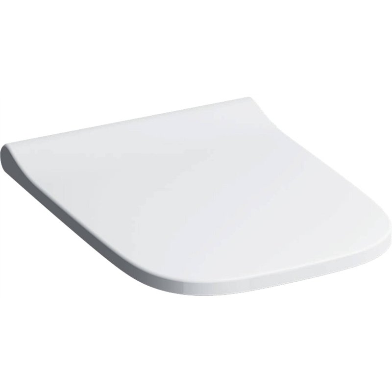 Geberit - Smyle Abattant avec Frein de Chute 45cm, Blanc (500.687.01.1) - 500.687.01.1