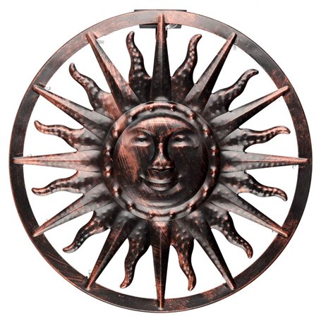 HI Lampe Solaire LED Murale Applique Eclairage Extérieur Luminaire Jardin