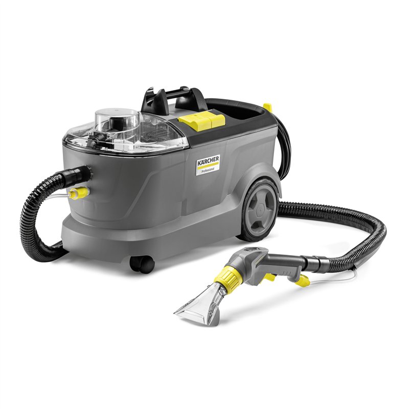 Kärcher Sans sac 1.100-130.0 Nettoyeur injecteur/extracteur, Noir, Jaune, Taille Unique