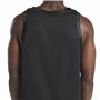 Reebok Maille de Basket-Ball Veste, Noir, S Homme