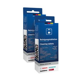 Bosch 10 x 2 Cleaning Tablets for Siemens Neff Gaggenau 00311979 Coffee Machines