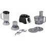 Bosch Haushalt MCM3PM386 Robot de cuisine 900 W acier inoxydable, noir