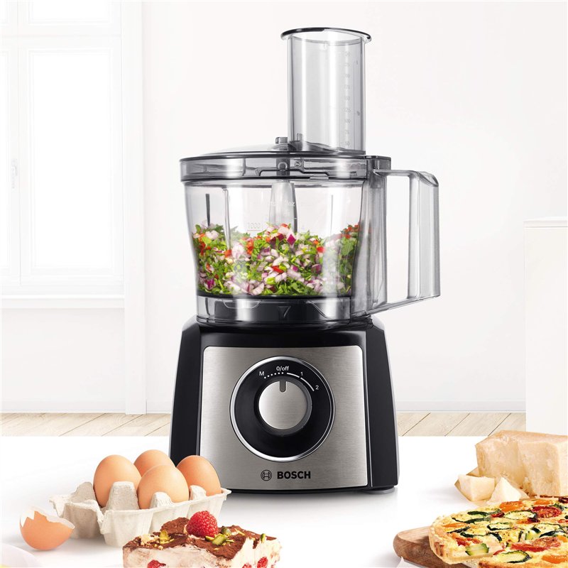 Image secondaire de Bosch Haushalt MCM3PM386 Robot de cuisine 900 W acier inoxydable, noir