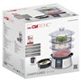 Cuiseur vapeur - Cuiseur riz - Rice cooker - Cuiseur vapeur electrique - Cuiseur Vapeur 3 Compartiments DG3547 Clatronic