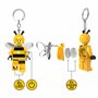 LEGO Mini figurines porte-clés lumineux 7,6 cm de haut – Bumblebee Girl (KE211H), blanc, taille L – 7,6 cm de haut, Blanc, Large