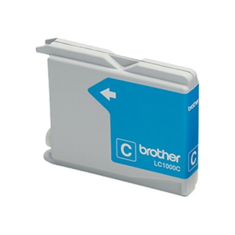 Image secondaire de Brother LC1000CBP | Cartouche d'encre d'origine, Cyan | 400 pages