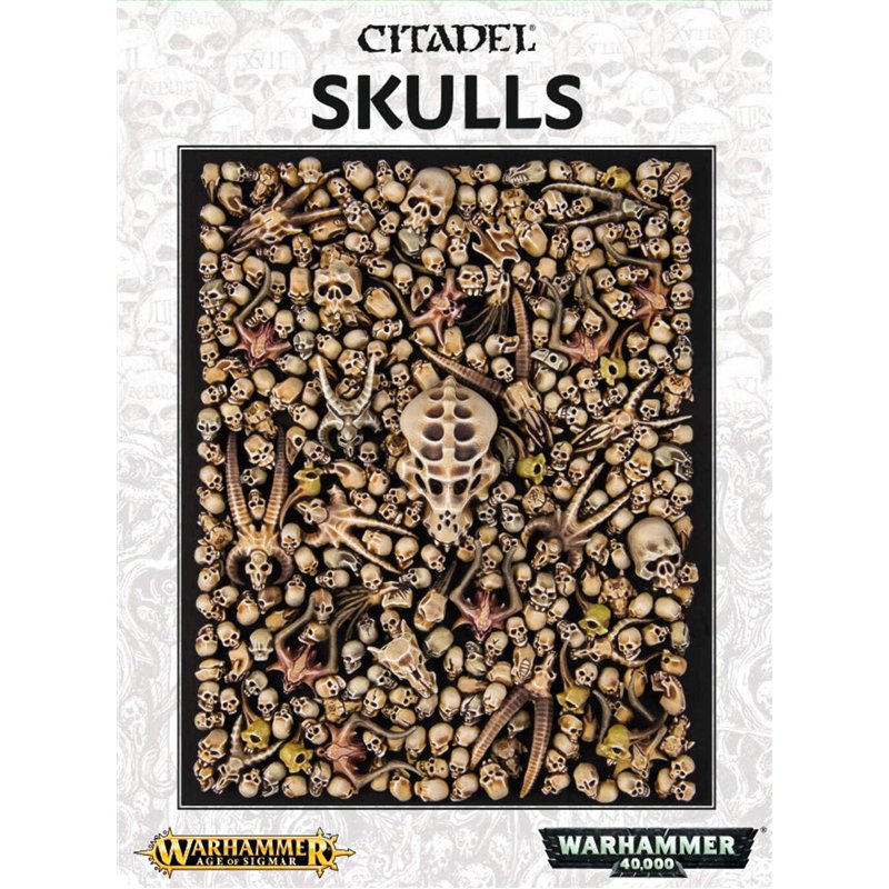 Games Workshop Citadel - Boite de Cranes/Skulls Noir
