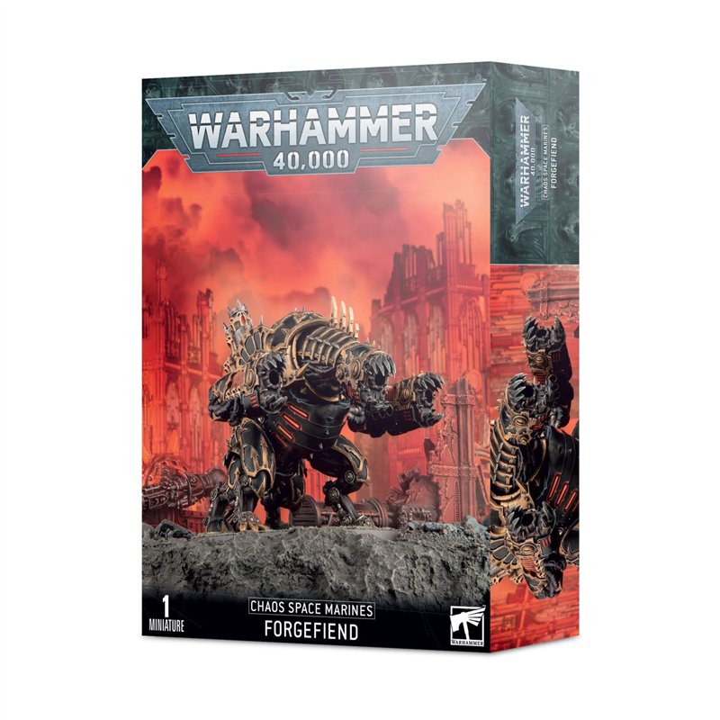 Games Workshop Warhammer 40k - Space Marine du Chaos Forgefiend (2019)