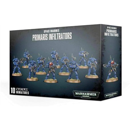 Games Workshop Warhammer 40k - Space Marine Primaris Infiltrators 48-97 Noir
