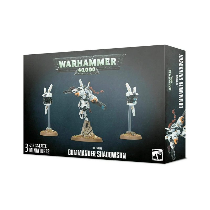 Games Workshop Warhammer 40k - Empire Tau Commander Shadowsun 56-29 Noir