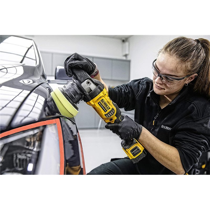 Image secondaire de DeWalt Polisseuse à double action XR 18V Brushless - sans batterie ni chargeur, Jaune, DCM848N-XJ
