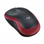 Logitech M185 Souris Sans Fil, 2.4 GHz avec Mini Récepteur USB, Longévité de la Pile 12 Mois, Résolution du Capteur 1000 PPP, Am