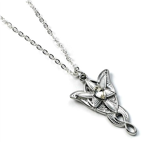 The Lord of The Rings Evenstar LRN00003 Collier Argenté, taille unique, Zinc