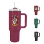 Pyramid International - Tumbler Gryffindor - Mug Isotherme avec Paille et Poignée - 1.2L - Thermos Chaud et Froid