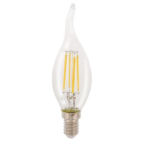 Ampoule flamme - rétro à filament LED HQ E14 4W 345lm (Température Couleur 2700 K)