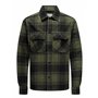 ONLY & SONS Onscedric Life Check Overshirt Noos Veste Chemise, Marron, XL Hommes