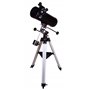 Levenhuk Skyline Plus 115S Newtonian Reflector Night Telescope with Equatorial Mount, Red Dot Finderscope and High Magnification