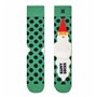 HAPPY SOCKS SANTA 'S BEARD SOCK (DE/NL/SE/PL, Numérique, 36, 40, Regular, Regular, Multicolore), multicolore, 38-42