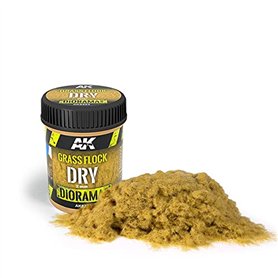 Ak+Interactive+Dioramas+-+Grass+Flock+Dry+2mm+%28250+ml%29